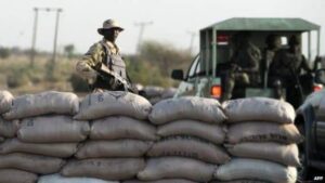 Army Mounts Checkpoints 