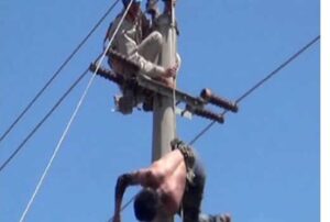 Man Electrocuted