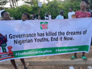 #FearlessInOctober: Protest Against Bad Governance Hits Abuja On Independence Day Anniversary