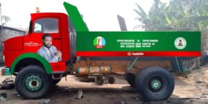 PHOTOS: Hon. Jimbo Breaks Record, Empowers Constituents With 15 Tons Tipper Automobiles