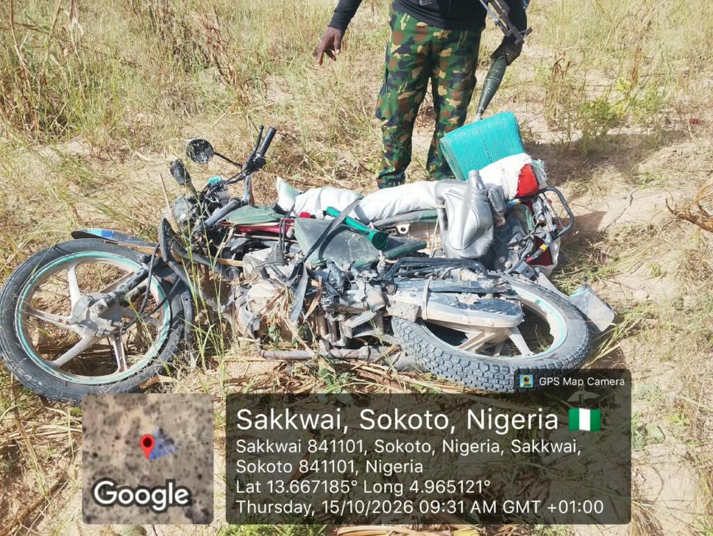 Troops Overrun Lakurawa Terrorists’ Enclave in Sokoto, Neutralise Several, Recover Weapons